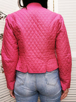 Load image into Gallery viewer, Vintage 90s pink cotton padded buttoned jacket
