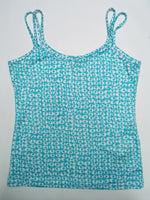Load image into Gallery viewer, Vintage 90s MOD print spaghetti straps cami top
