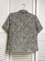 Load image into Gallery viewer, Vintage 90s animal print shirt blouse top
