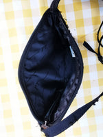 Load image into Gallery viewer, Vintage 90s black shimmer mini long handle shoulder bag
