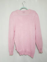 Load image into Gallery viewer, Vintage 90s pink applique Moms jumper top
