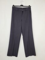 Load image into Gallery viewer, Vintage 90s dark grey smart straight pants
