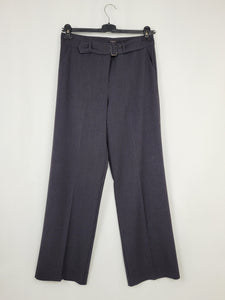 Vintage 90s dark grey smart straight pants