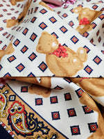 Load image into Gallery viewer, Vintage 90s Teddy Bear print long scarf
