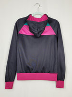Load image into Gallery viewer, Vintage 90s color block zip sports tracksuit hooded jacket
