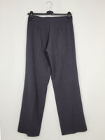 Load image into Gallery viewer, Vintage 90s dark grey smart straight pants
