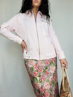 Load image into Gallery viewer, Vintage 90s pastel pink zipped jumper cardigan
