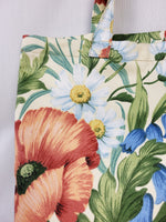 Load image into Gallery viewer, Vintage 90s floral print square small tote bag
