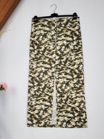 Load image into Gallery viewer, Vintage Y2K 00s camouflage shimmer front split maxi skirt
