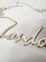 Load image into Gallery viewer, Vintage Y2K London chain necklace
