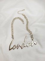 Load image into Gallery viewer, Vintage Y2K London chain necklace
