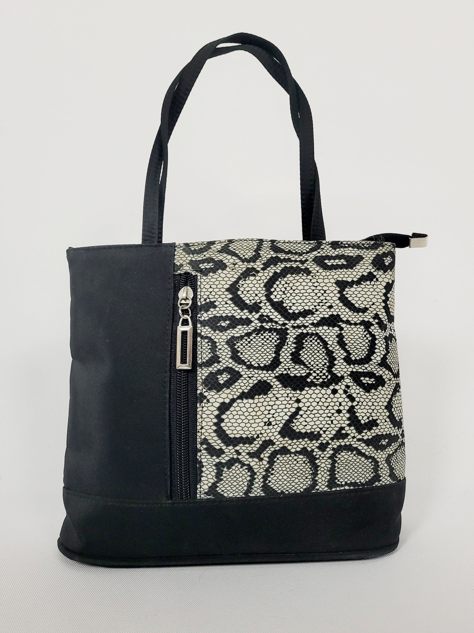 Snakeskin Print Square Bag