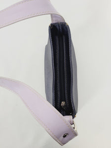 00s Y2K vintage purple & blue square shoulder bag purse
