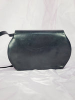 Load image into Gallery viewer, Vintage 90s black round small shoulder handbag
